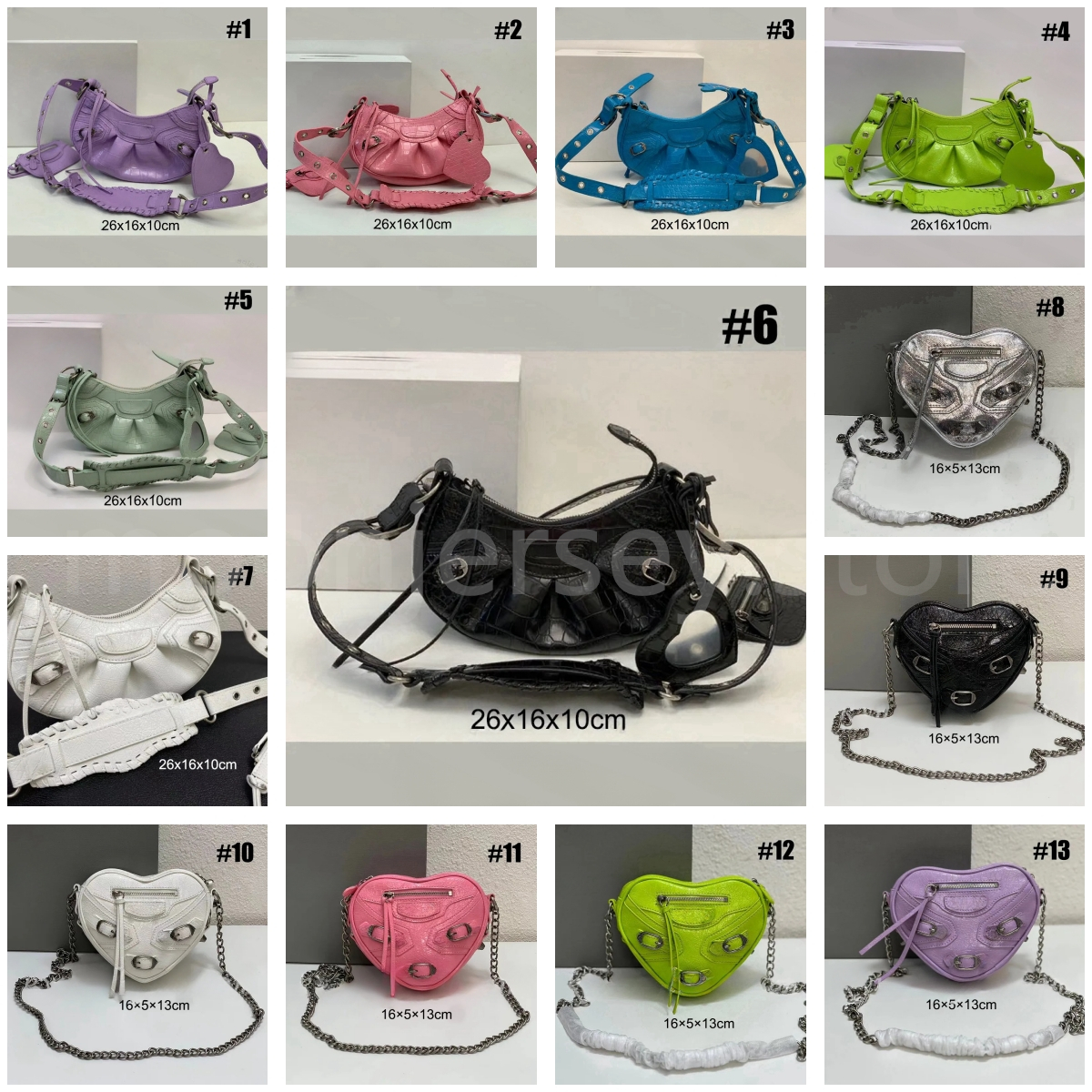 High Quality Fashion Leather Women's Shoulder Bag Heart Shape Crossbody Bags-image-909196338