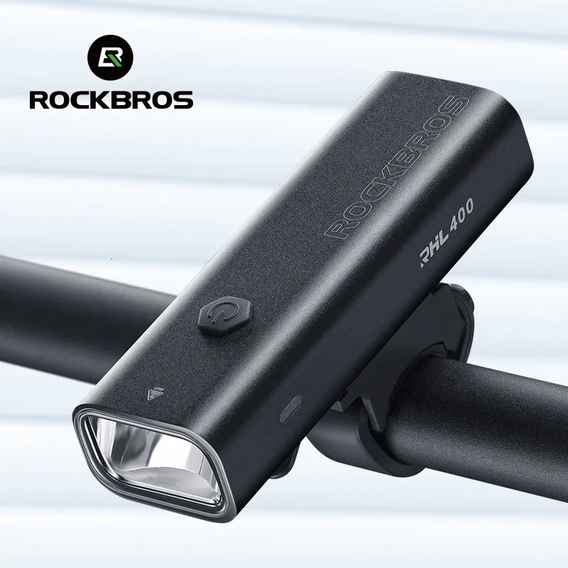 Bike Lights ROCKBROS Light Rainproof TypeC Charging LED 2000mAh MTB Front Lamp Headlight Aluminum Ultralight Flashlight Bicycle Free shipping-image-1067732242