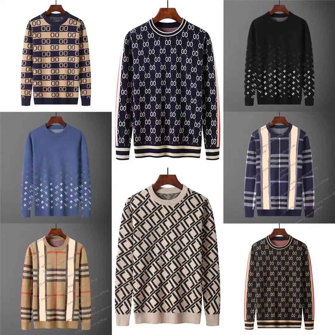 Pulls de créateurs de luxe pour hommes Hommes avec femmes Automne Hiver Pull à manches longues Pulls tricotés
