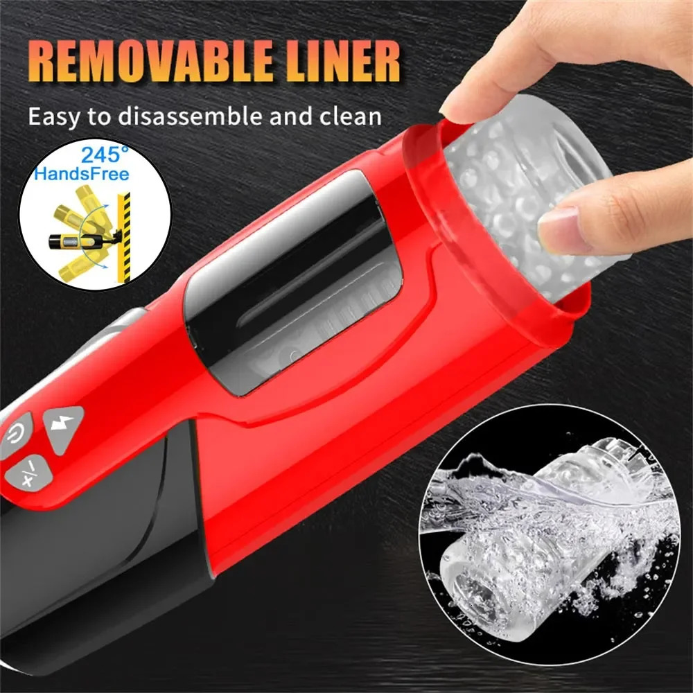 Masturbators Wearable Silicone Cup For Man Mouth Adult Toy Vaginete Pocket Pusssy Sex Masturbate Women Vibrator Real Plays 231010-image-909808442