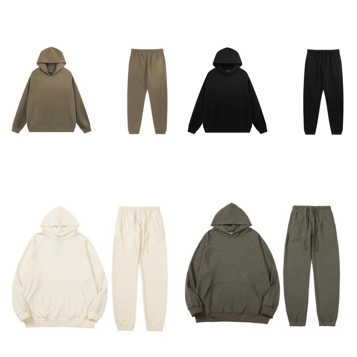 High Quality Tracksuits for Women Men Fashion Designer Sweatshirt Sets Long Sleeve Hoodies with Hat Couple Christmas Gifts 20825-image-909742314