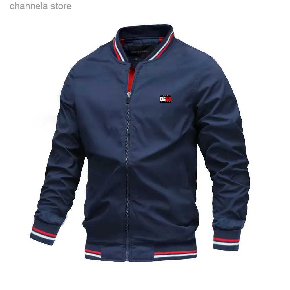 Men's Jackets 2023 explosive jacket tide men's autumn and winter Europe and the United States casual coat fashion trend men's top-image-910342387