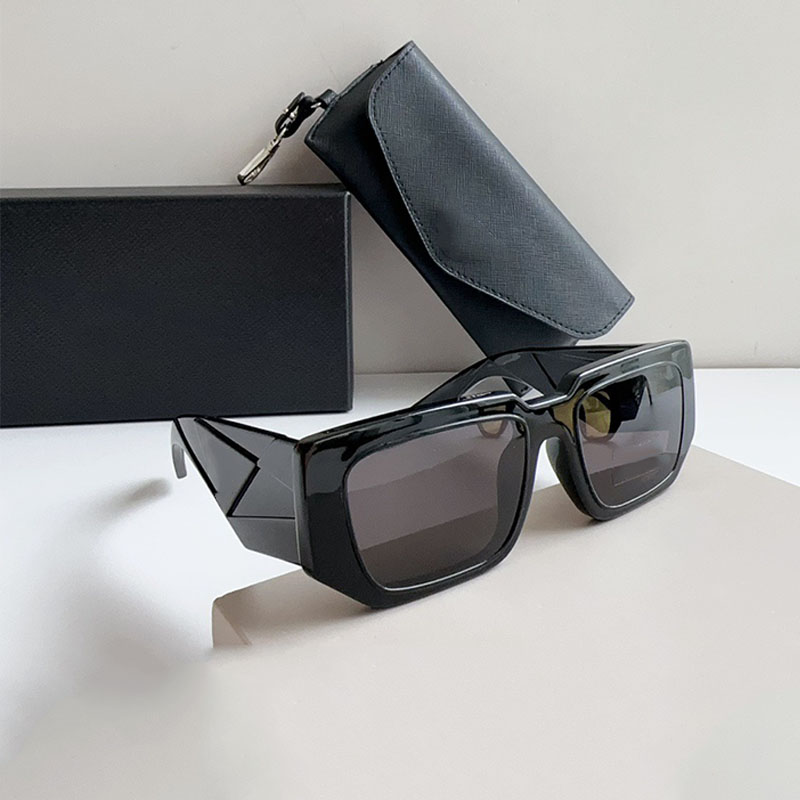 Mens designer Lunettes de Soleil Fashion Womens Plate Frame Square Frame Large Mirror Leg Decorative Face Sunglasses Leisure Vacation Beach Party-image-910194210