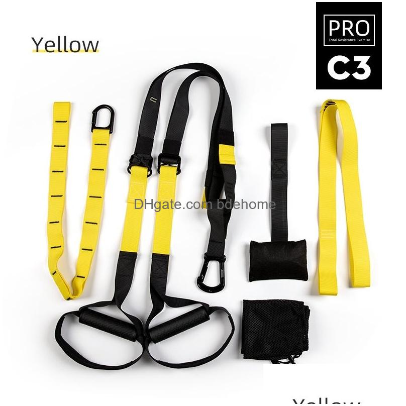 Resistance Bands Copozz Resistance Bands Hanging Belt Equipment Sport Gym Workout Fitness Suspension Exercise Pl Rope Straps Y20050667 Dh8Qm