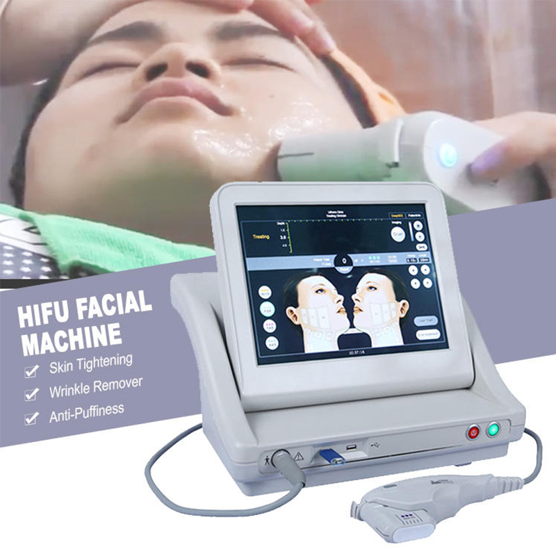 Free Shipping Newest Tech HIFU Non-invasive Painless Device Face Lifting Skin Tightening Anti-wrinkle Hifu 3D Beauty Machine
