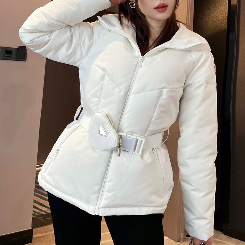 womens down Jacket designer winter Jacket Long Waist Fit Hooded Puffer Jacket Thickened Warm Puffer Coat Winter Jacket Coat Top-image-910652917
