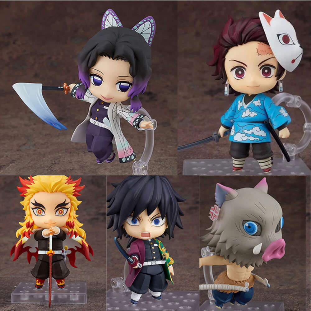 Mascot Costumes Demon Slayer Agatsuma Zenitsu Kamado Nezuko 1655 Rengoku Kimetsu Tanjirou Tomioka Giyuu Kimetsu No Yaiba Action Figure Model Toy-image-910610420