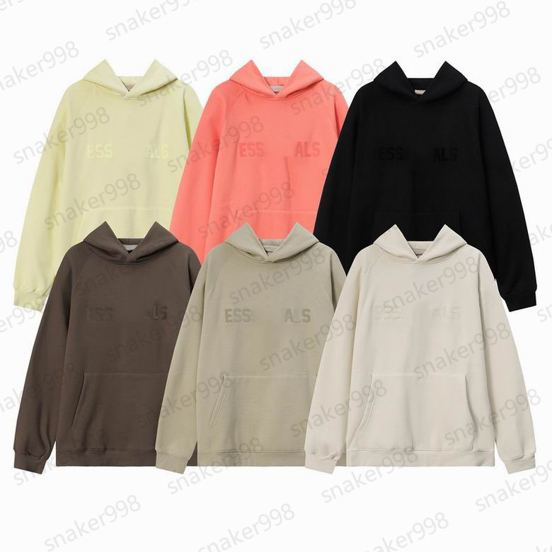 Men's and Women's designer Double Thread Stereoscopic Silicone Loose Hooded Sweater High Street Fashion Brand Autumn and Winter Warm Sw