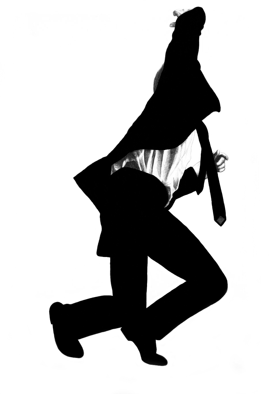 Robert Longo Men In The Cities Frank Painting Poster Print Home Decor Framed Or Unframed Photopaper Material-image-695225226