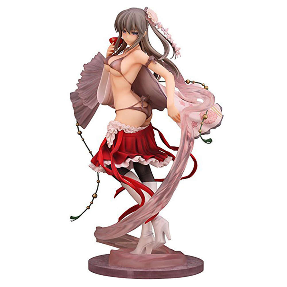 Finger Toys 28cm Skytube Comic Hotmilk Hentaii Anime Figure Amane Shirasaki Sexy Girl Action Figure Adult Collection Model Doll Toys-image-911450592