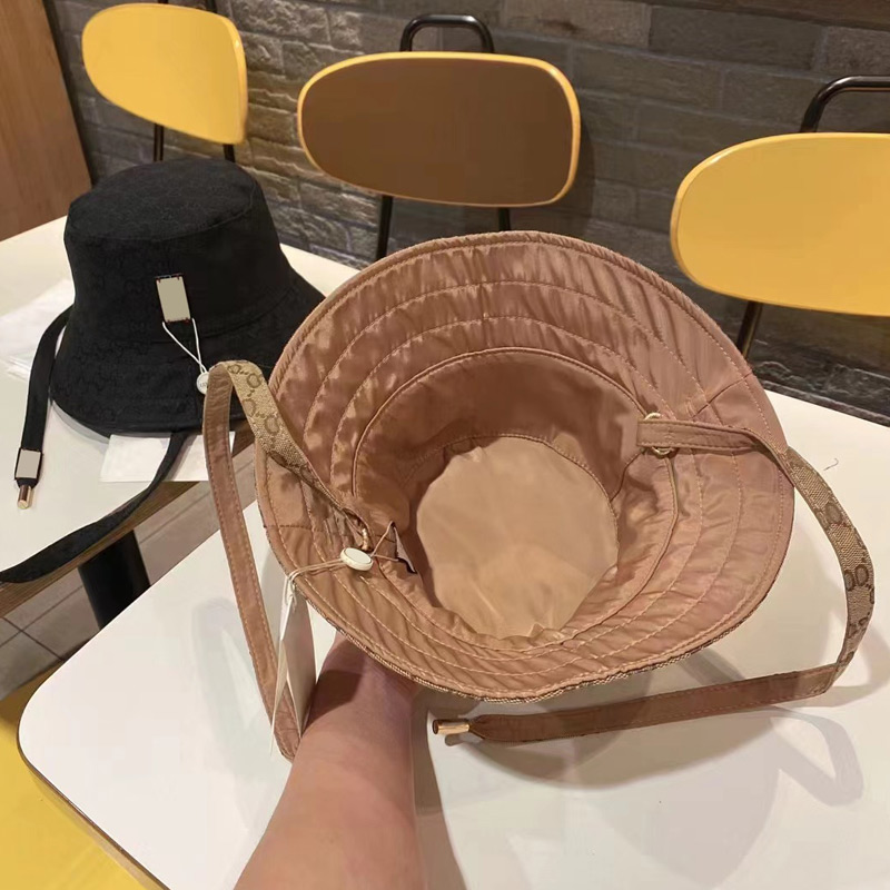 Designers Womens Mens Bucket Hat Fitted Hats Black Khaki Reversible Canvas Designer Caps Hats woman Sun Prevent Bonnet Beanie Fisherman Beach Top-image-911839762