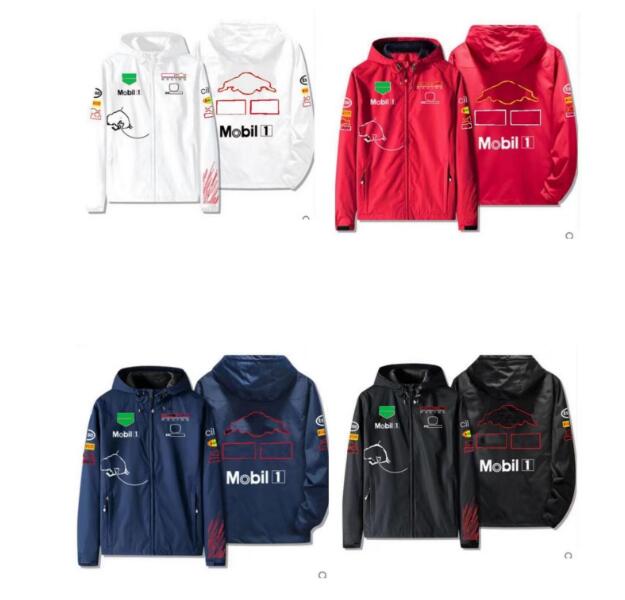 F1 racing jacket autumn and winter outdoor team sports shirt hooded sweater-image-744318251
