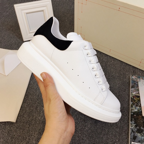 Top Casual Chaussures Designer En Cuir À Lacets Plate-Forme Hommes Plate-Forme De Mode Baskets Blanc Noir Hommes Femmes Luxe Velours Daim Taille