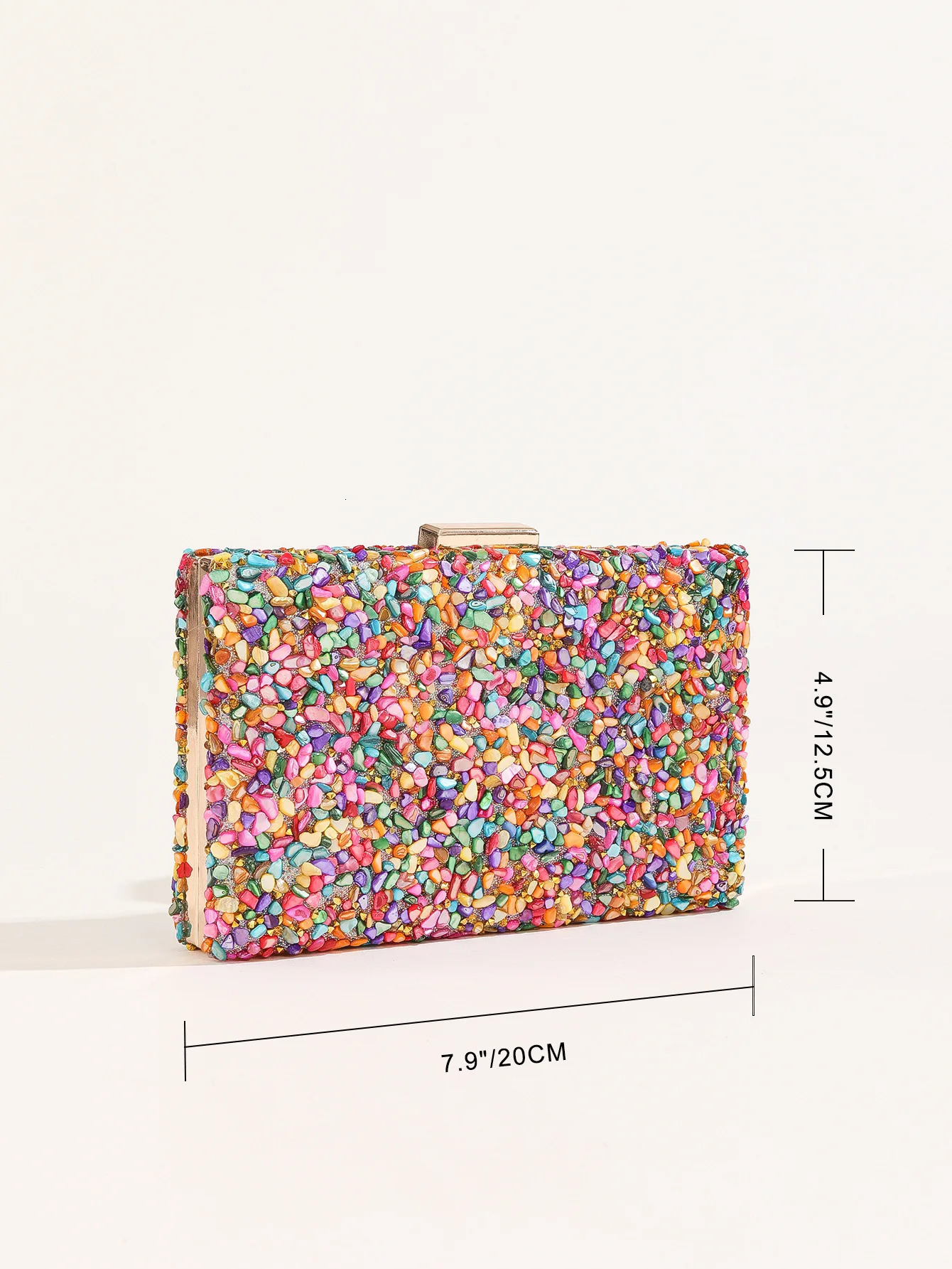 High EvenBags 2023 Quality Women Colorful Stone WeddDinner Purse Party Wallets With ain Banquet 3 Colors 231017 M260805