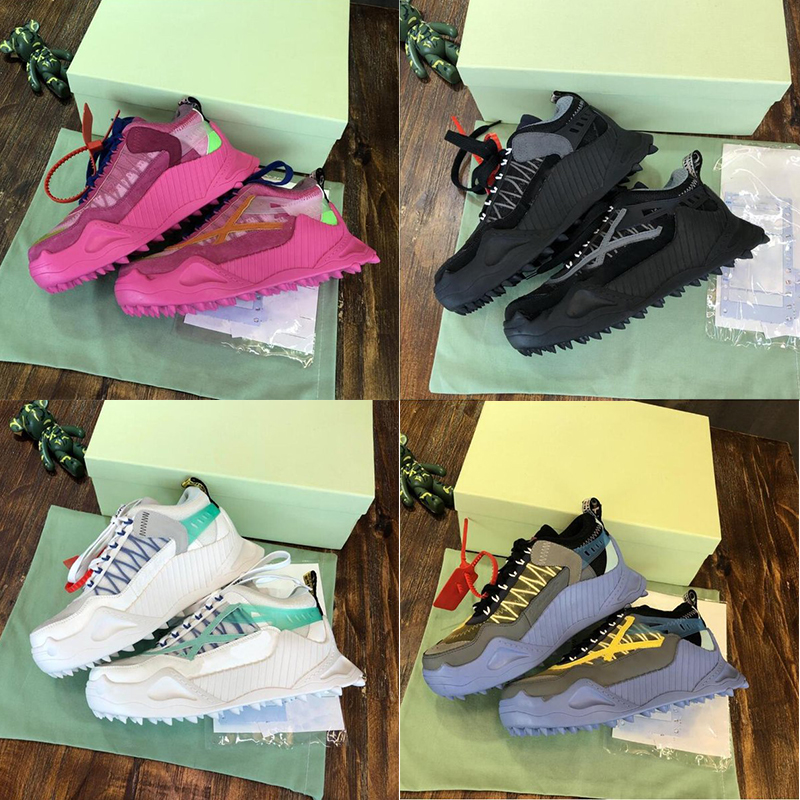 Chaussures de créateurs Baskets Odsy Chaussures à plateforme Flèches Logo Baskets en maille Chaussures de course pour hommes et femmes Blanc noir