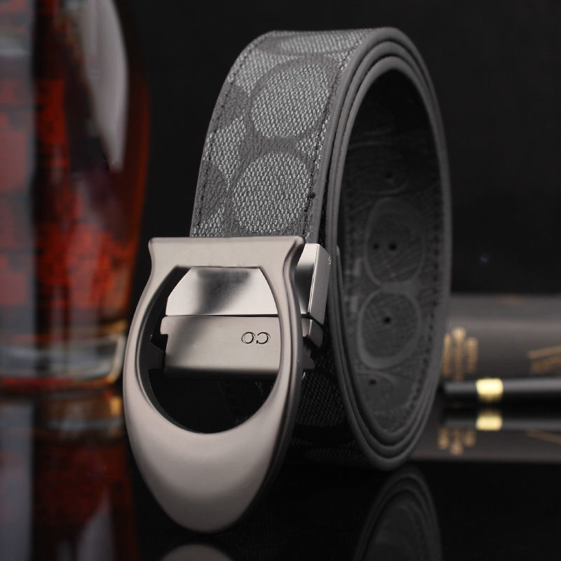 Ceinture en alliage de Zinc pour hommes, 3.5cm, Design imprimé chevalier, 105-125cm, boucle, mode, Style polyvalent, Double face disponible