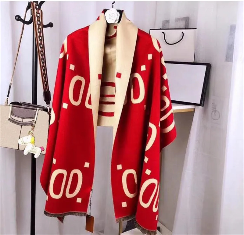 GG Fashion men's women's designer scarf luxury letter cashmere scarves classic simplicity soft touch autumn and winter models warm shawl 6