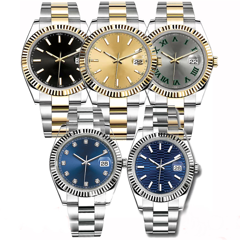 2023ss Men WATCH Two tone Oystersteel Bracelet Sapphire Mens Designer Watches Automatic Movement Mechanical Montre de Luxe Luxury Watch masters W-image-685517290