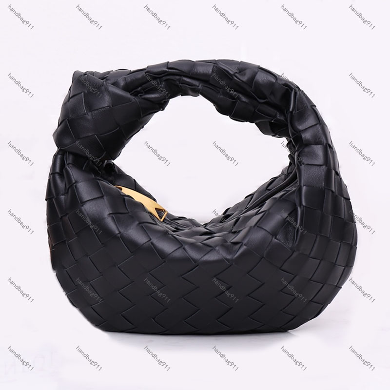 Designer Mini Bag For Women Gold Blank Zipper Genuine Leather Woven Knot Handle Bag Luxury HOBO Bag Womens Handbag With Dust Bag and Gift Bag 