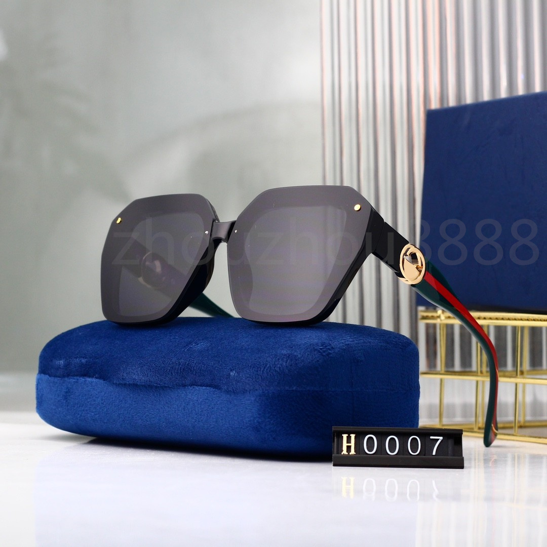 2023 HOT new Luxury Designer Brand square Sunglasses Designer Sunglass High Quality eyeglass Women Men Glasses Womens Sun glass UV400 lens Unisex