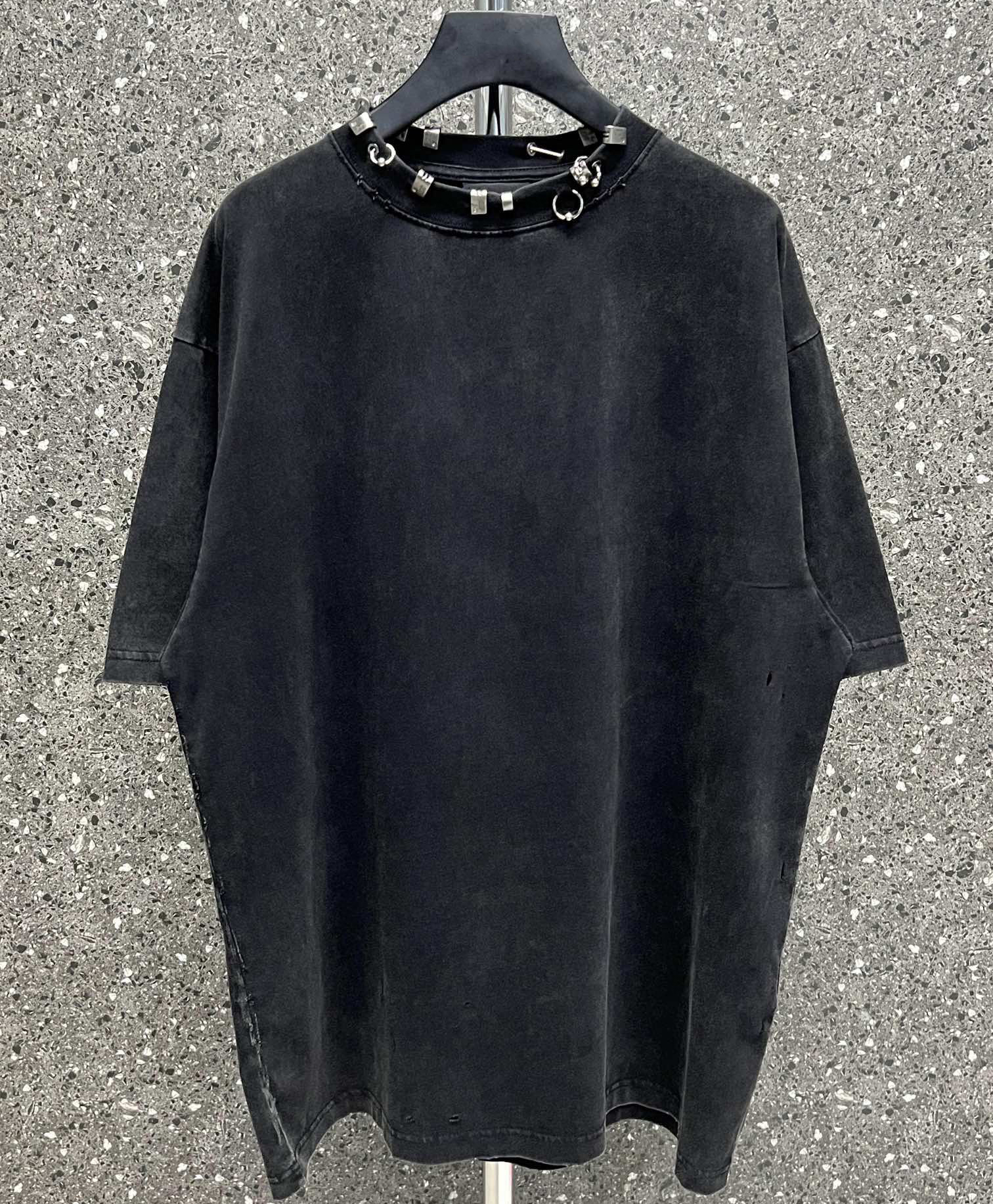 2024ss spring and summer new high grade cotton printing short sleeve round neck panel T-Shirt Size: m-l-xl-xxl-xxxl Color: black white fs2wf4fr