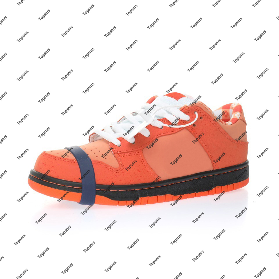 Concepts Orange homard Skate chaussure pour hommes amis famille Sneaker hommes patins baskets femmes chaussures de sport FD8776-800