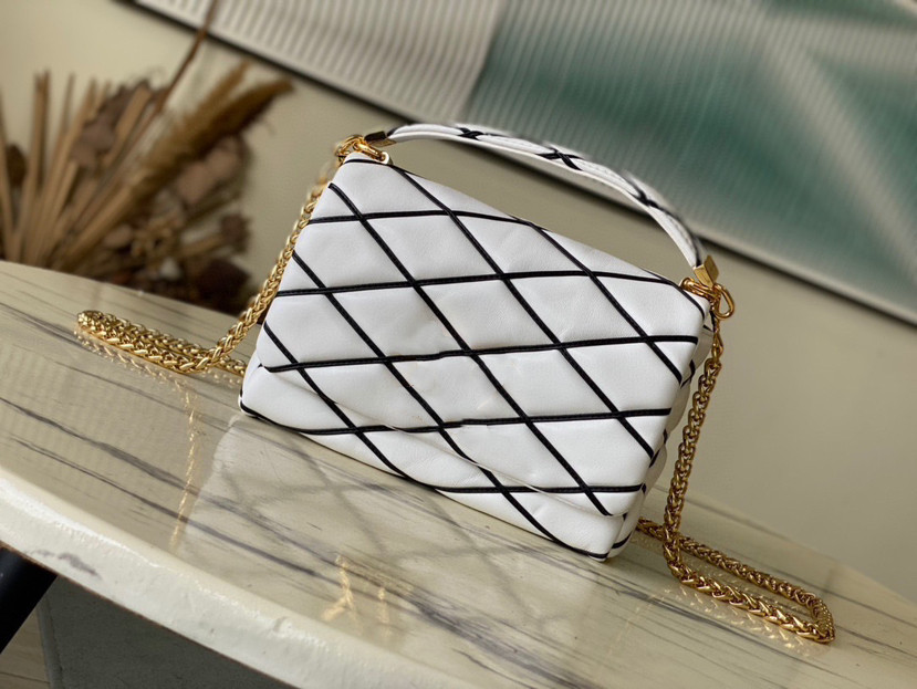 Sacs à rabat de mode de décoration de poignée de perle de qualité supérieure pour femmes de luxe Designer femmes sac à bandoulière tweed embrayag