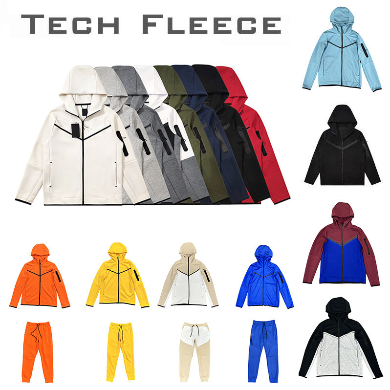 épais designer hommes femme technique en molleton de survêtement pantalon sweats à capuche jogger complet zip fond Techfleece man joggers courts