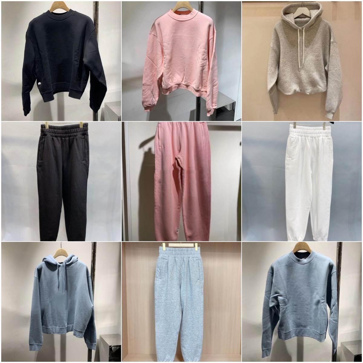 Fashion Clothing Dupe tracksuit suits hoodies pants Sweat Autumn Jogger Sportswear Sporting winter tracksuits Color diversity S-L-image-767962789