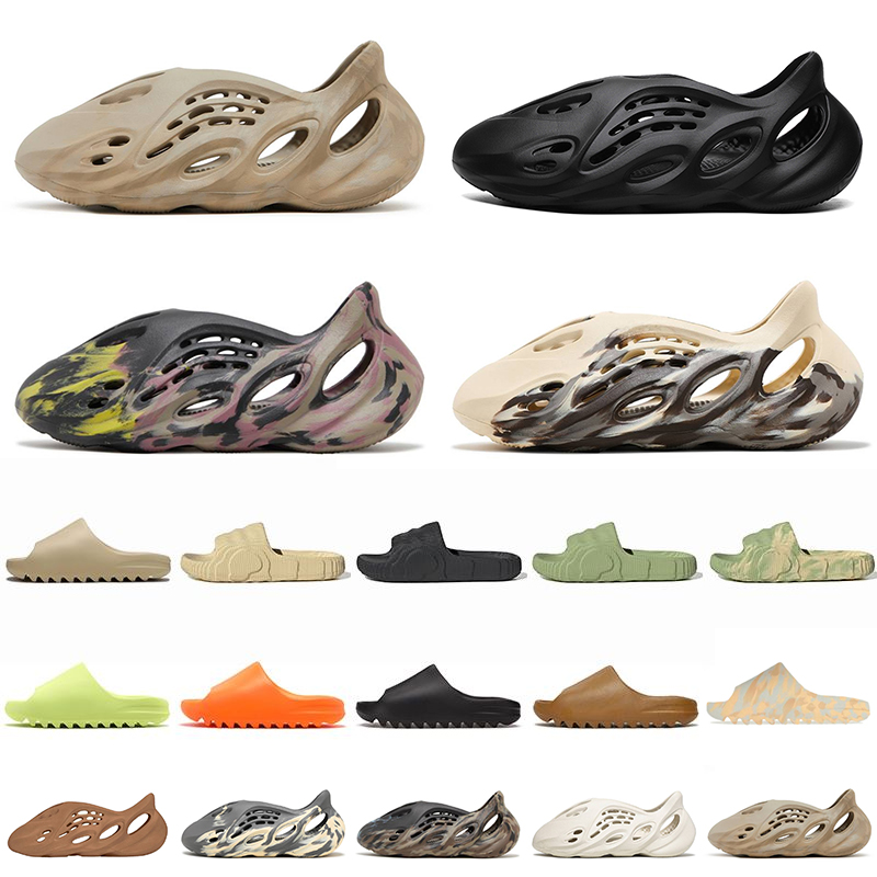 slipper shoes Slides Mens Sliders Designer Womens Slippers Sandals Black Grey Platform Sandales