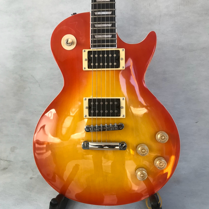 Free shipping! Wholesale high quality guitars. Custom Shop Electric guitar Rose wood fingerboard LP electric guitar