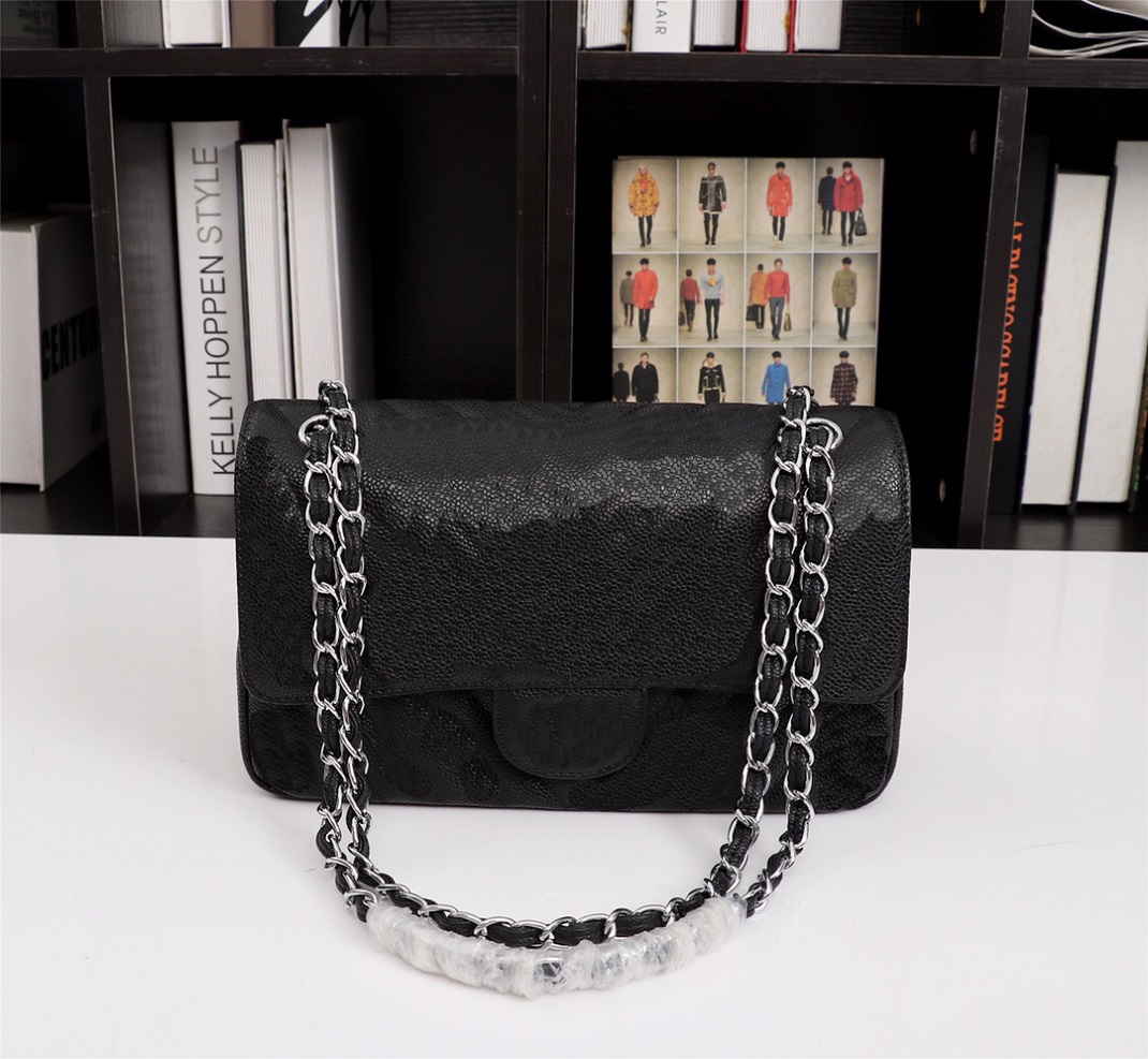Original High Quality bag Designer bag Luxury Handbags Purses Classic Flip Bags Women Brand Tote Genuine Leather Shoulder Bags 25cm-image-914641842