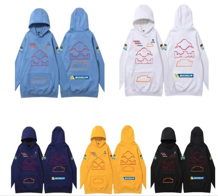 Sweat à capuche pour moto F1, pull chaud et coupe-vent, nouvelle collection