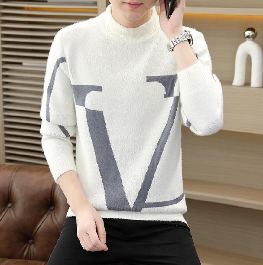 men's Casual warm pullover knitted luxurys sweater male fashion black sweaters desinger comfortable Sweaters Men Trendy oversized Coats tops