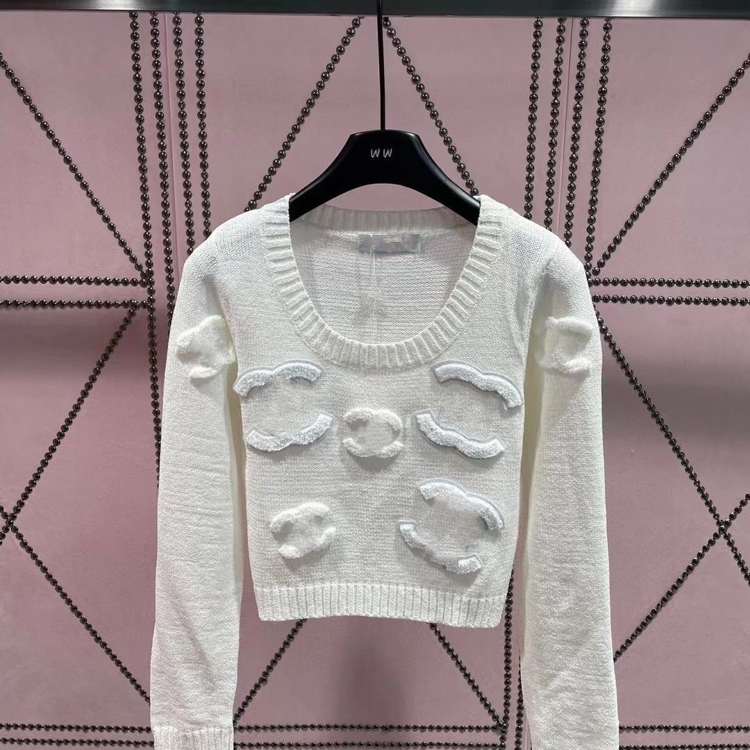 Fall Designer Women's sweater sweaters Womens fashion high-end comfort C-letter embroidered hoodie men's Hoodies wool luxury top