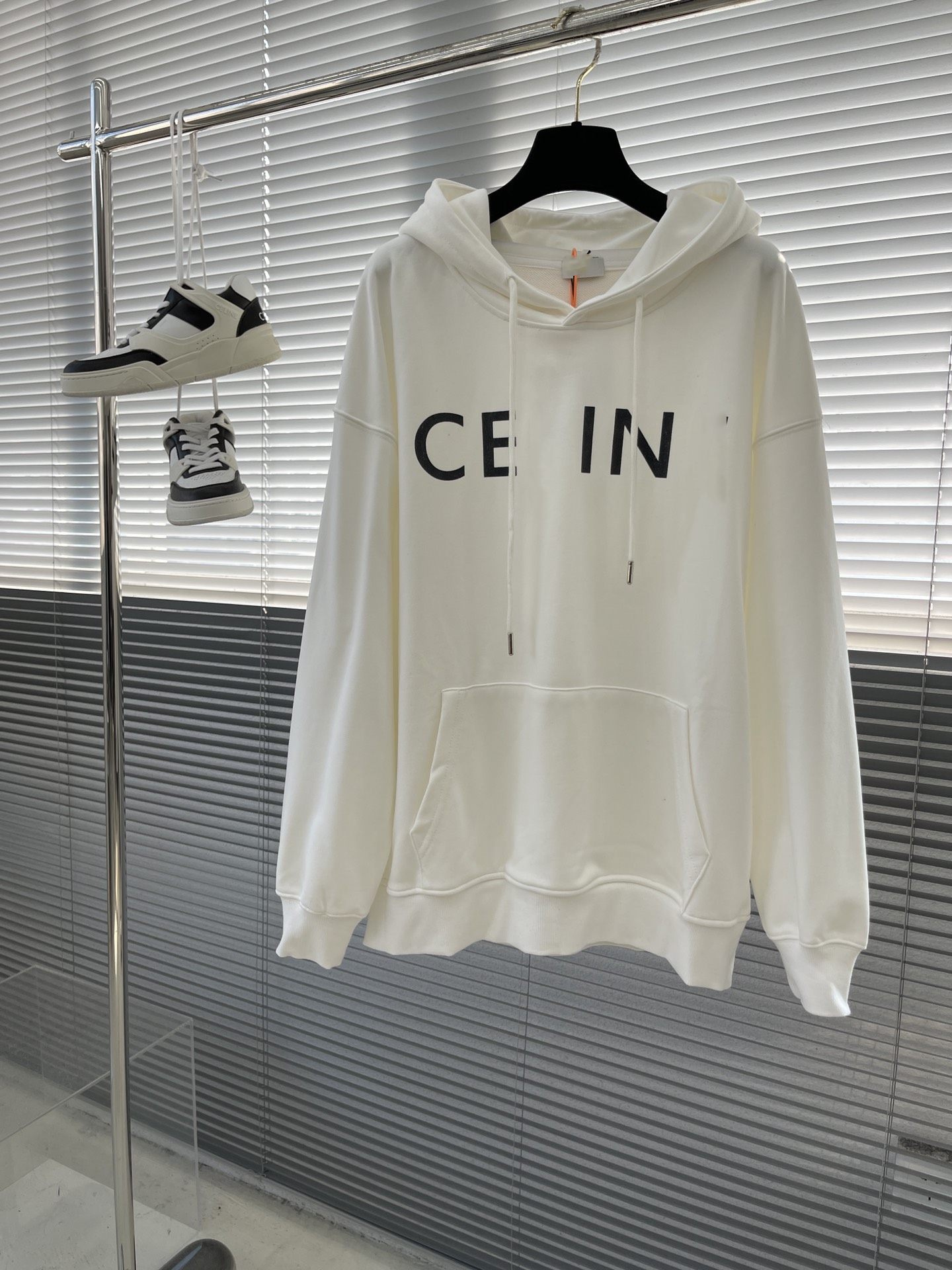 New Designer Printing Crewneck Warm Men Women Fashion Street Pullover Sweatshirt Loose Hoodie Couple Top Reflective Size S-5XL. M11-image-915379712