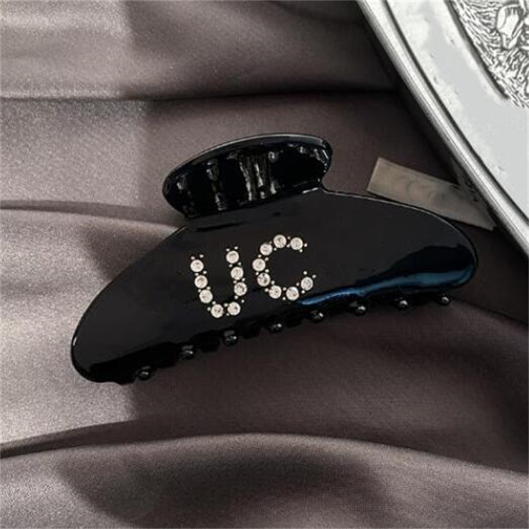 Designer Diamante Girls Hair Clips Women Brand Letter Barrettes Fashion Hair Claws Hair Jewelry Accessories Luxury Hairpin Hairclip-image-915321657