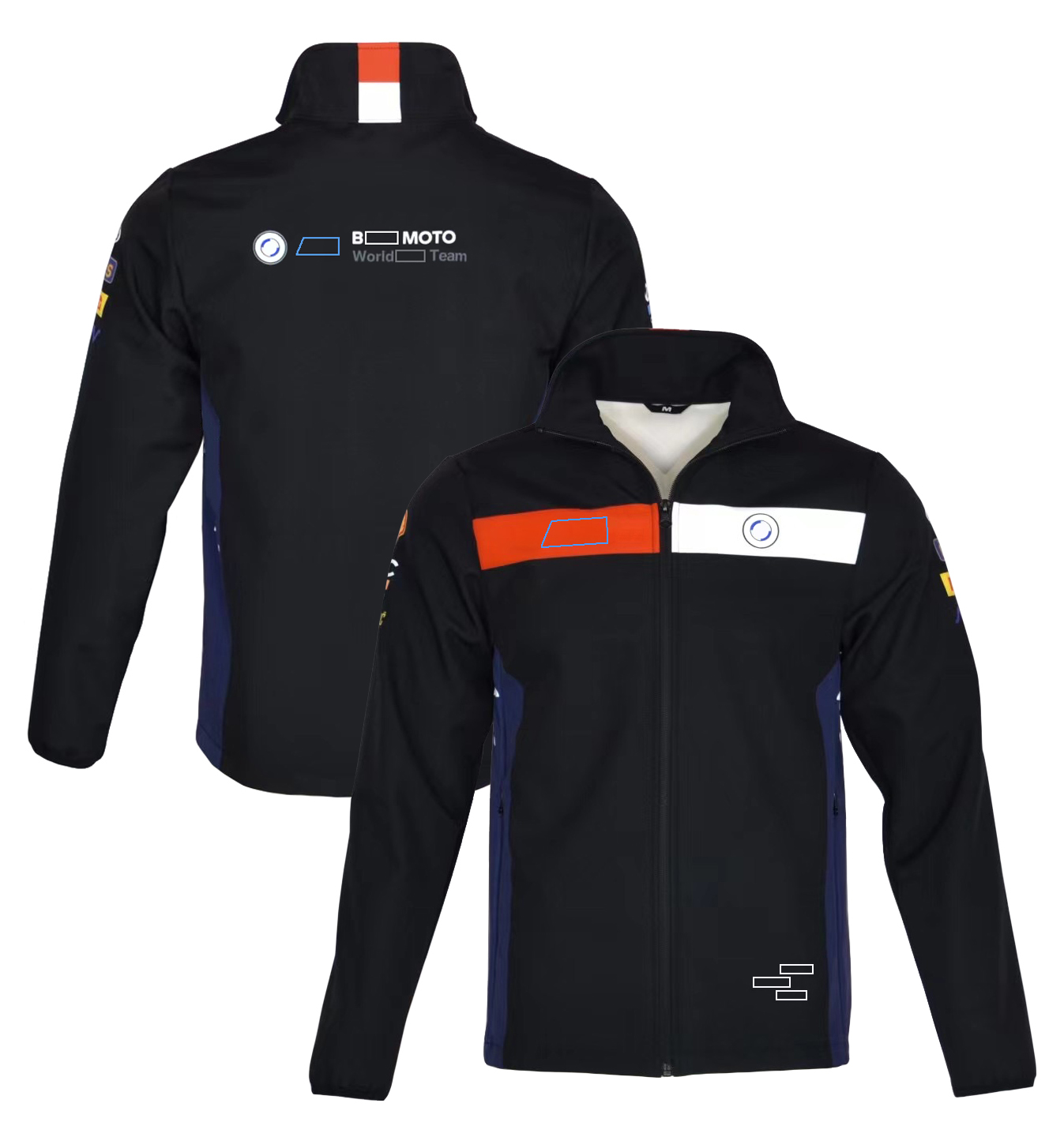 Veste de moto de course pour hommes, combinaison de course, grande taille, pull décontracté, personnalisé, grande taille, printemps et automne, 2