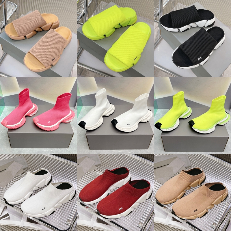 Stretch knit running shoes classic mens designer sandals women fashion sock boots ultralight sneakers outdoor breathable casual shoes non-slip ha-image-877641717