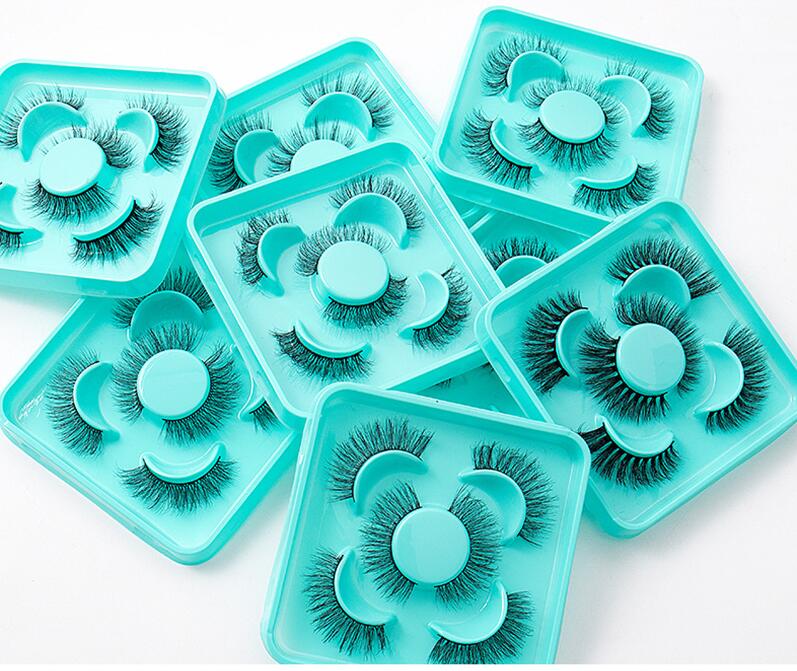 Thick Curly False Eyelashes Naturally Soft Light Handmade Reusable Multilayer 3D Faux Mink Fake Lashes Extensions Strip Lash Beauty Supply DHL-image-550759243