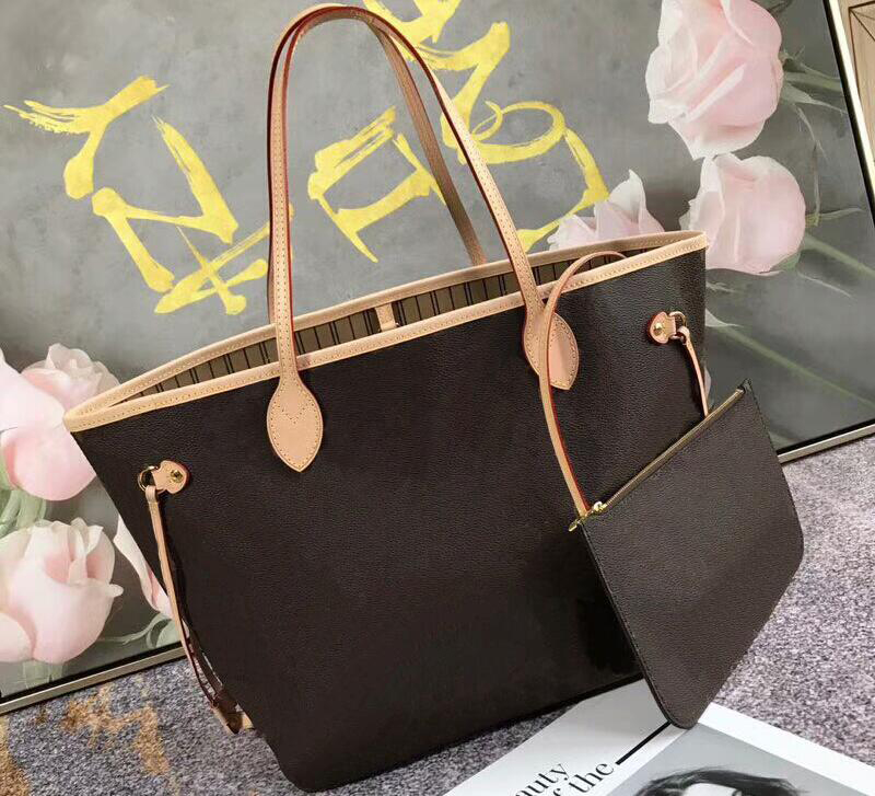 5A Duffle Bags M40995 31cm MM PM GM Shopping Bag Momogran Canvas Travel Shoulder Handbags Luxury Purses For Women With Dust Bag Fendave-image-915264172