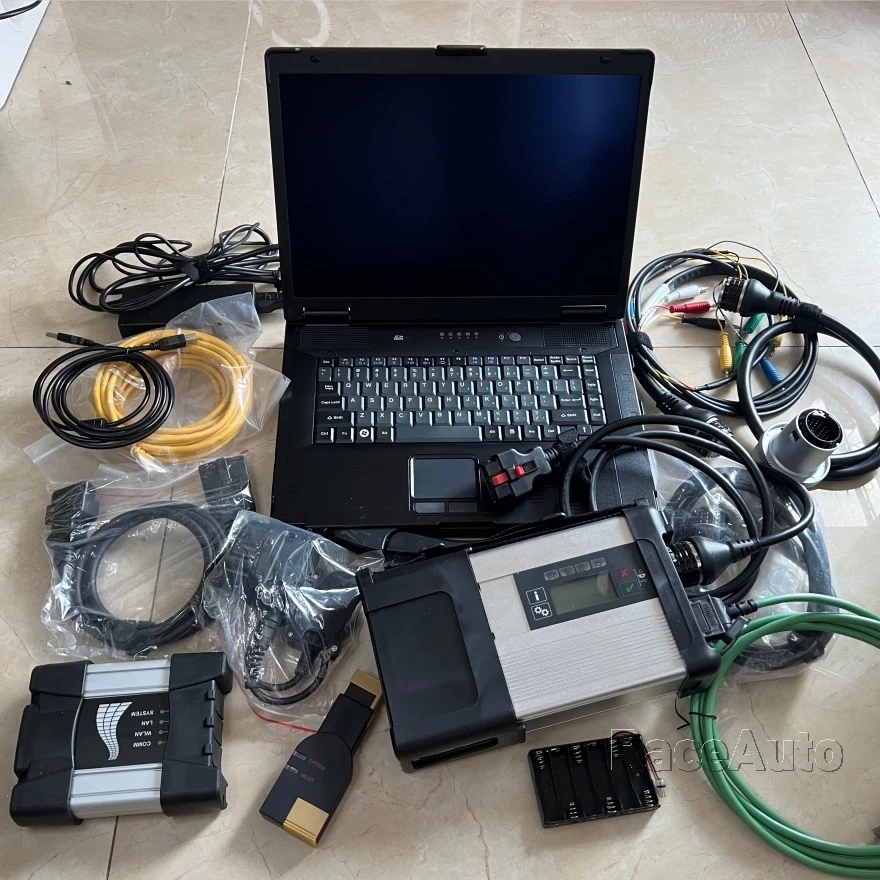 2in1 MB Star Automotive Diagnostic Tool SD Compact C5 pour BMW ICOM Next HDD 1TB ordinateur portable CF53 I5 8G Set complet prêt à l'emploi