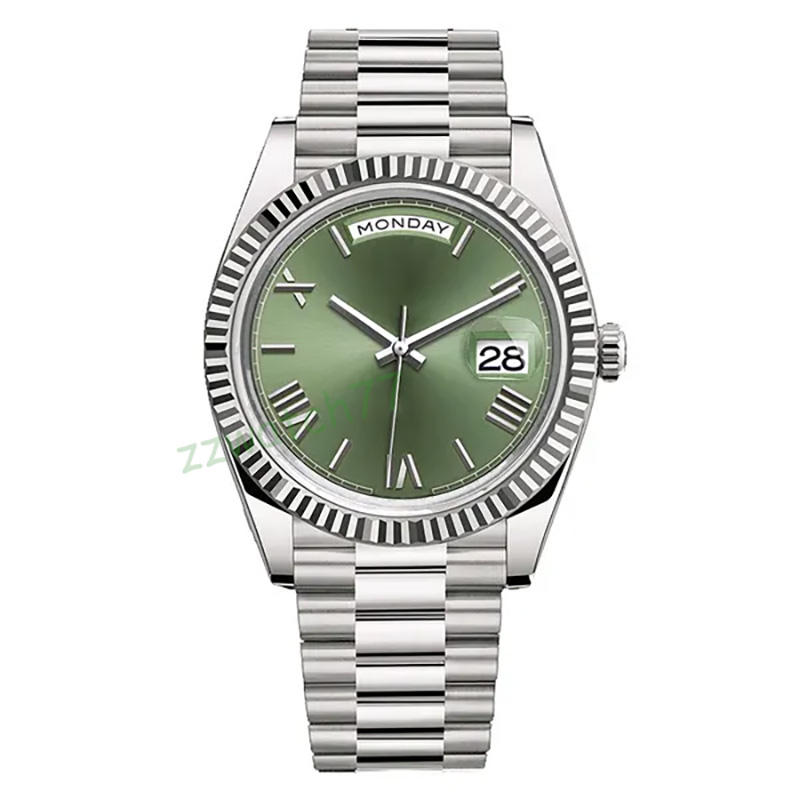Luxury men and womens fashion 41mm36MM watch automatic mechanical designer womens day date watch 904L stainless steel brand mens watch waterproof