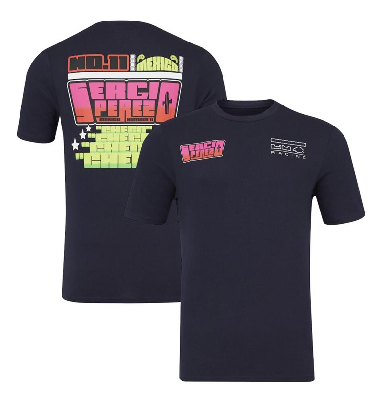 T-shirt d'été pour hommes, uniforme de course F1, T-shirt des pilotes de l'équipe F1, T-shirt de sports de plein air, 2023