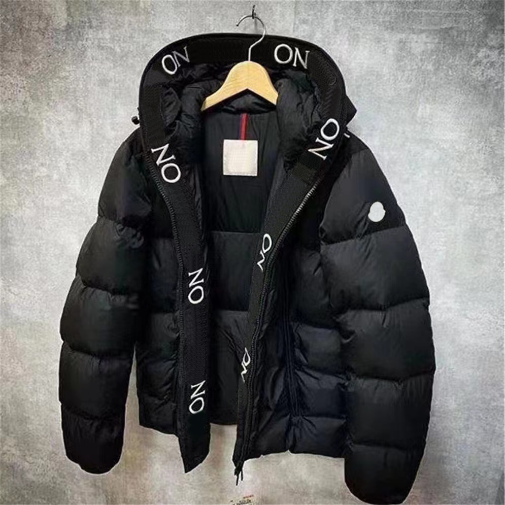 Mens Jacket Down Parkas Designer Bomber Coats Long Sleeves Downs Windbreaker Man Coat Embroidery Brand Puffy Jackets Classic Coats Size S-5XL-image-906892634