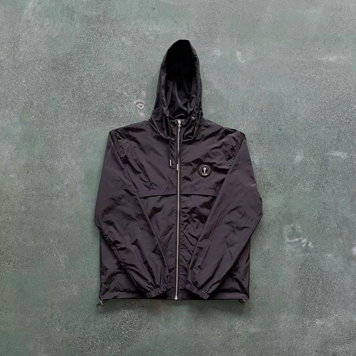 Men Trapstar Jacket Sportswear Irongate T Windbreaker-black Quality Embroidered Letters Women's Zipper Sun Protection 2023ss