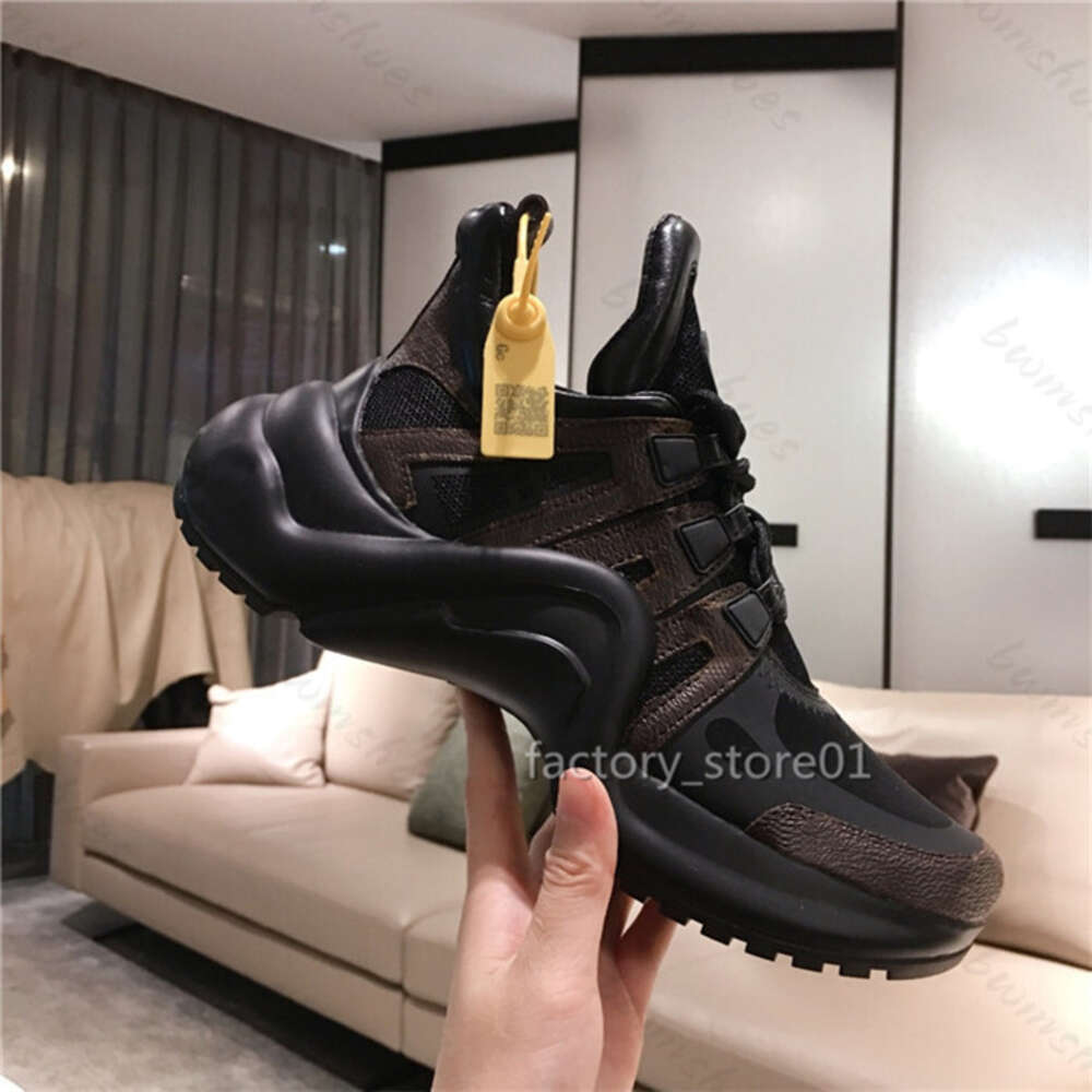 2019 New Mens Womens Chaussures Beautiful Platform Casual Sneakers Luxury Designers Arch Leather Colors Dress Tennis Shoes Boots-image-915922070