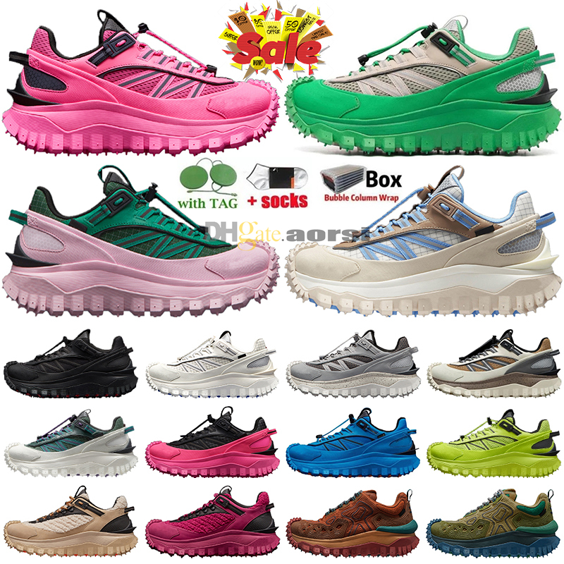 Designer Trailgrip Gtx Chaussures décontractées pour hommes et femmes Semelle extérieure Vibram Cordura Nylon anti-déchirure Matériau imperméable