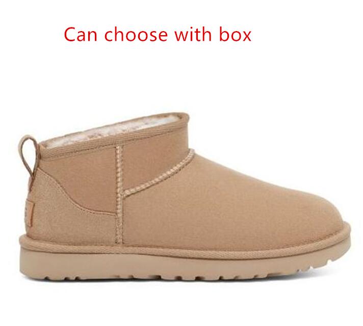 Hot Women Ultra Mini snow boots Soft comfortable Sheepskin keep warm boots with Box card dustbag Classic Casual boots shoes Beautiful gifts
