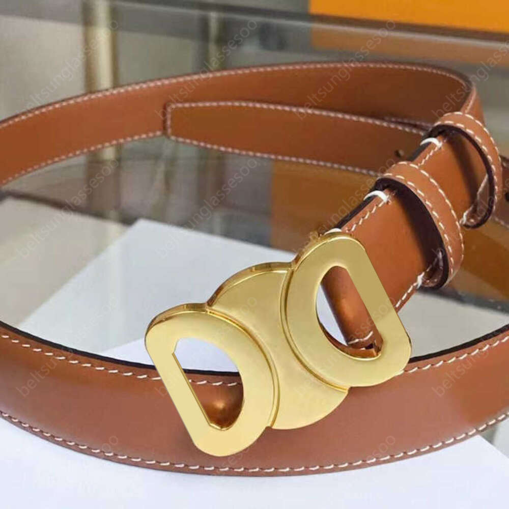 Luxury Belt Genuine Leather Belts Discount Cintura Designer Belt Woman Brand Belts Multi width 2.5cm 1.8cm with Gift Box Packing-image-890161759